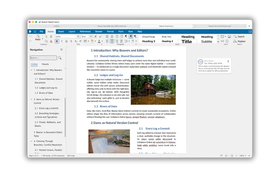 Screenshot Collabora
