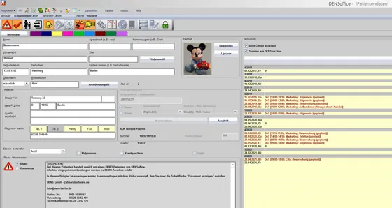 Screenshot DENSoffice