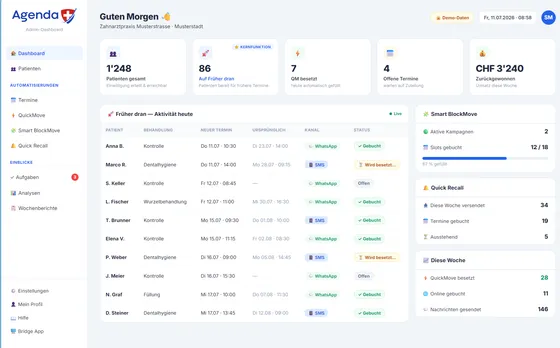 Screenshot AgendaPlus