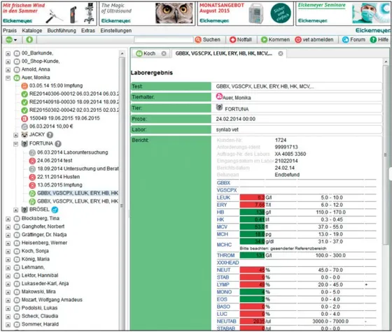 Screenshot FreeVet (FreeVet GmbH)
