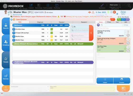 Screenshot Promedox