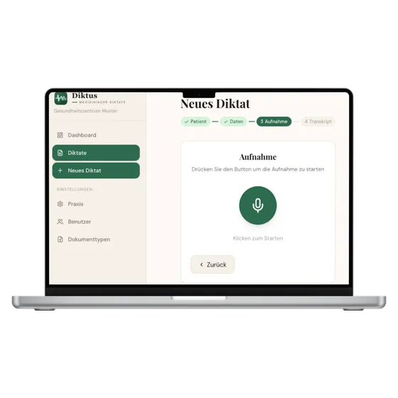 Screenshot Diktus