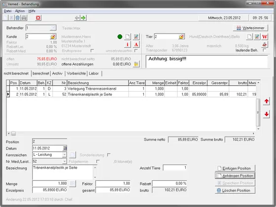 Screenshot Vemed (Vemed Software Solutions)