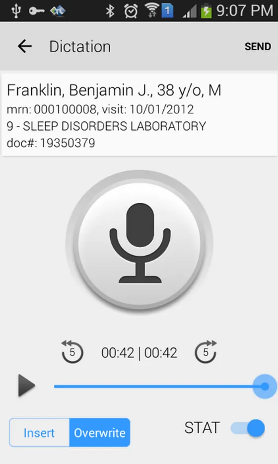 Screenshot Solventum™ Fluency Direct™ (Solventum Corporation)