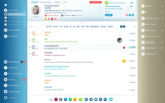 Screenshot T2Med