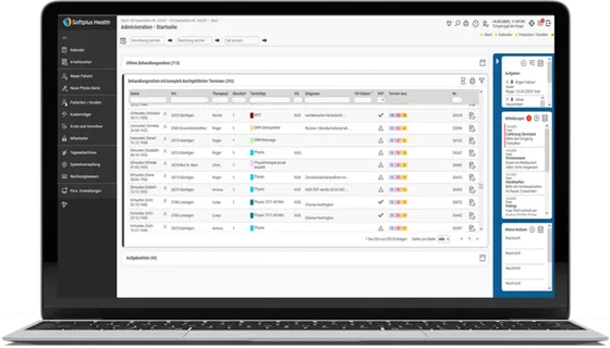 Screenshot SOFTplus Web