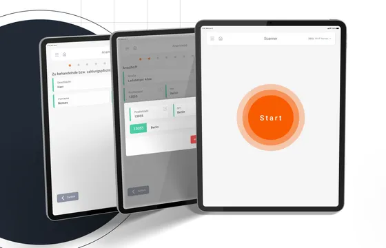 Screenshot DocGaid® (HemaCare Medical GmbH)